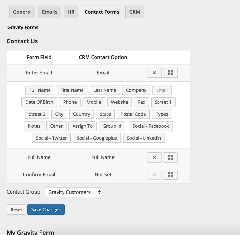 Map Each Form_client management solution