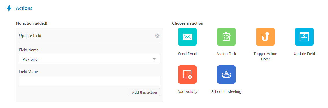 workflow-action-update-field WordPress CRM