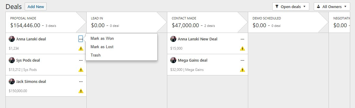 WordPress Deals Plugin