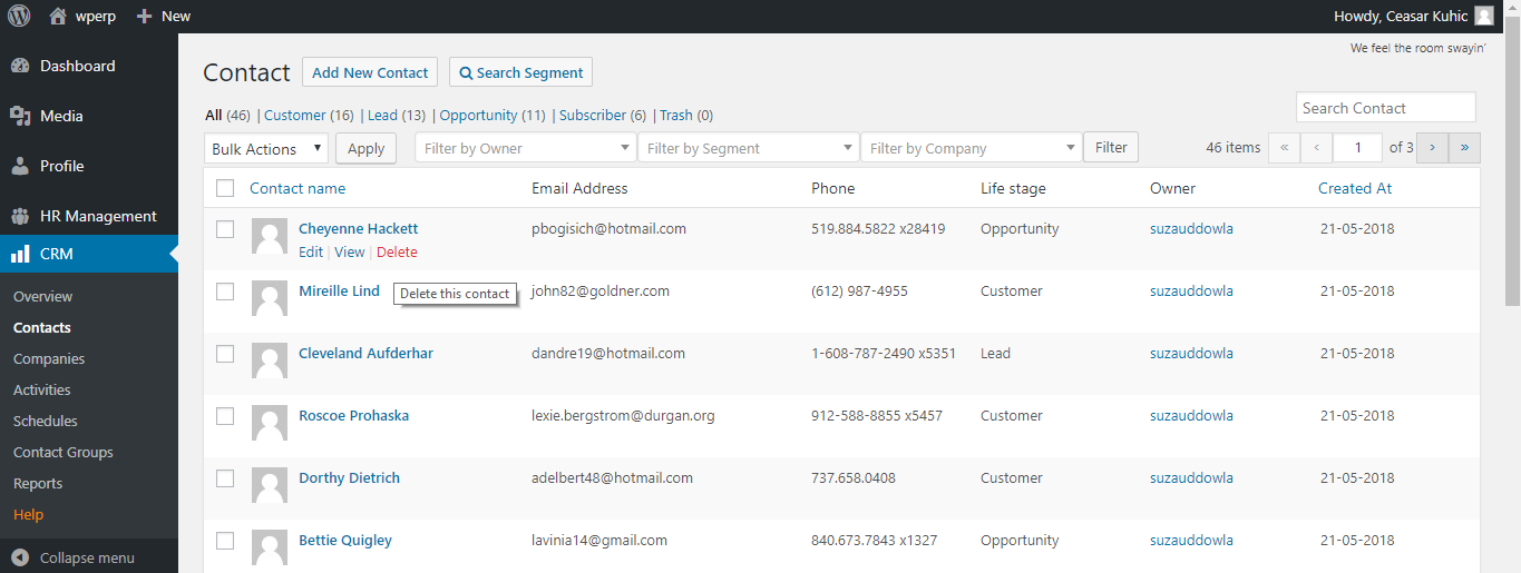 Roles and Permissions In WordPress ERP