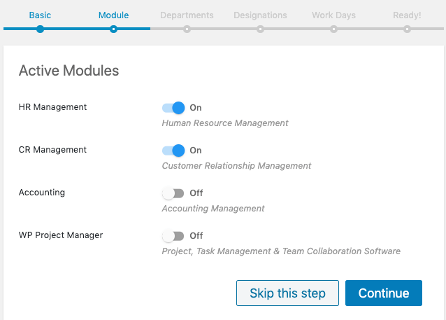 WP ERP complete solution