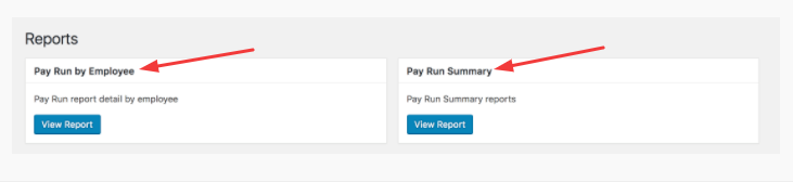 CSV for bank report in user payroll guide