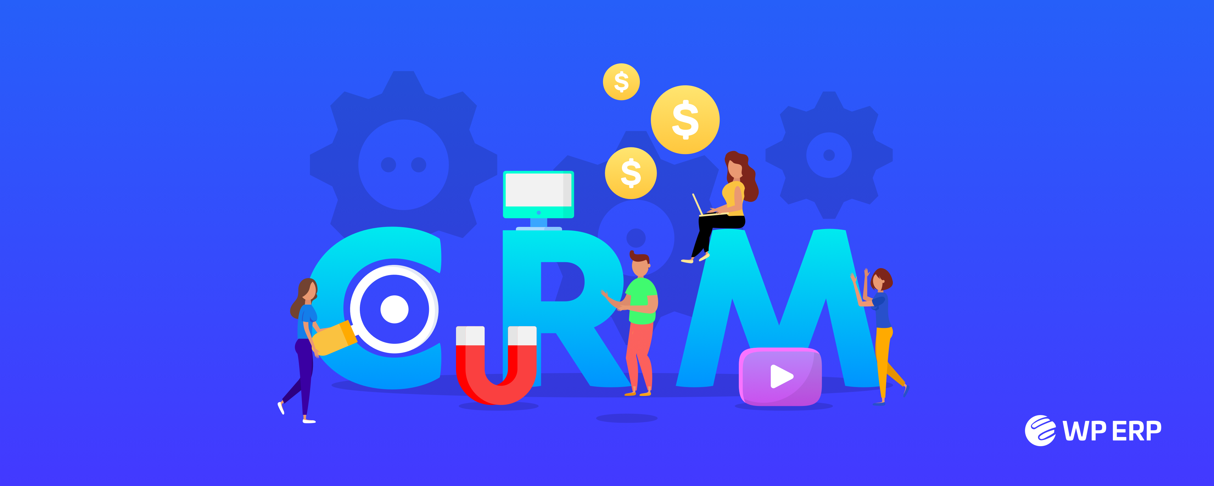 A team is managing operations using a CRM