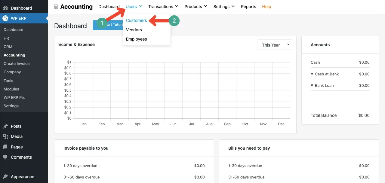 Add New Customers to the ERP System
