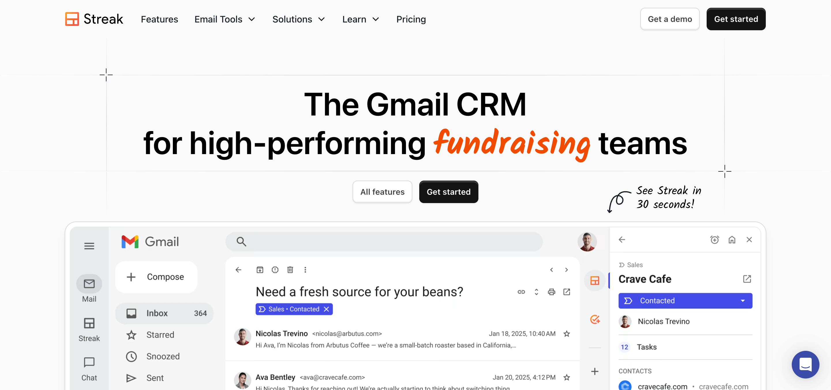 Streak CRM for Gmail