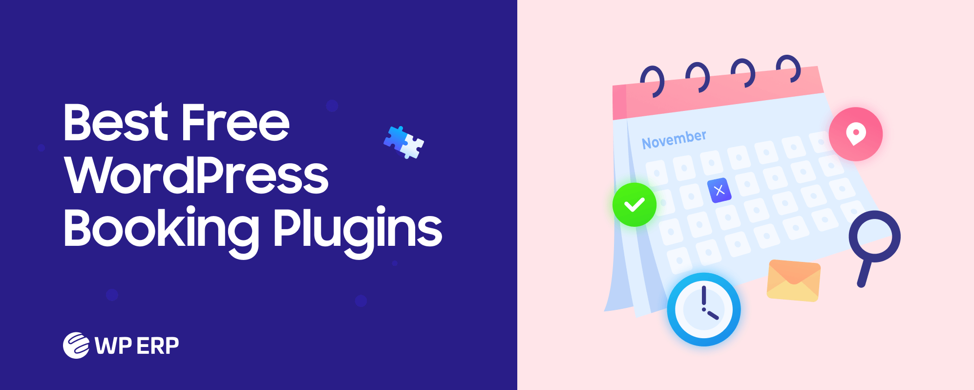 Feature image - Best Free WordPress Booking Plugins