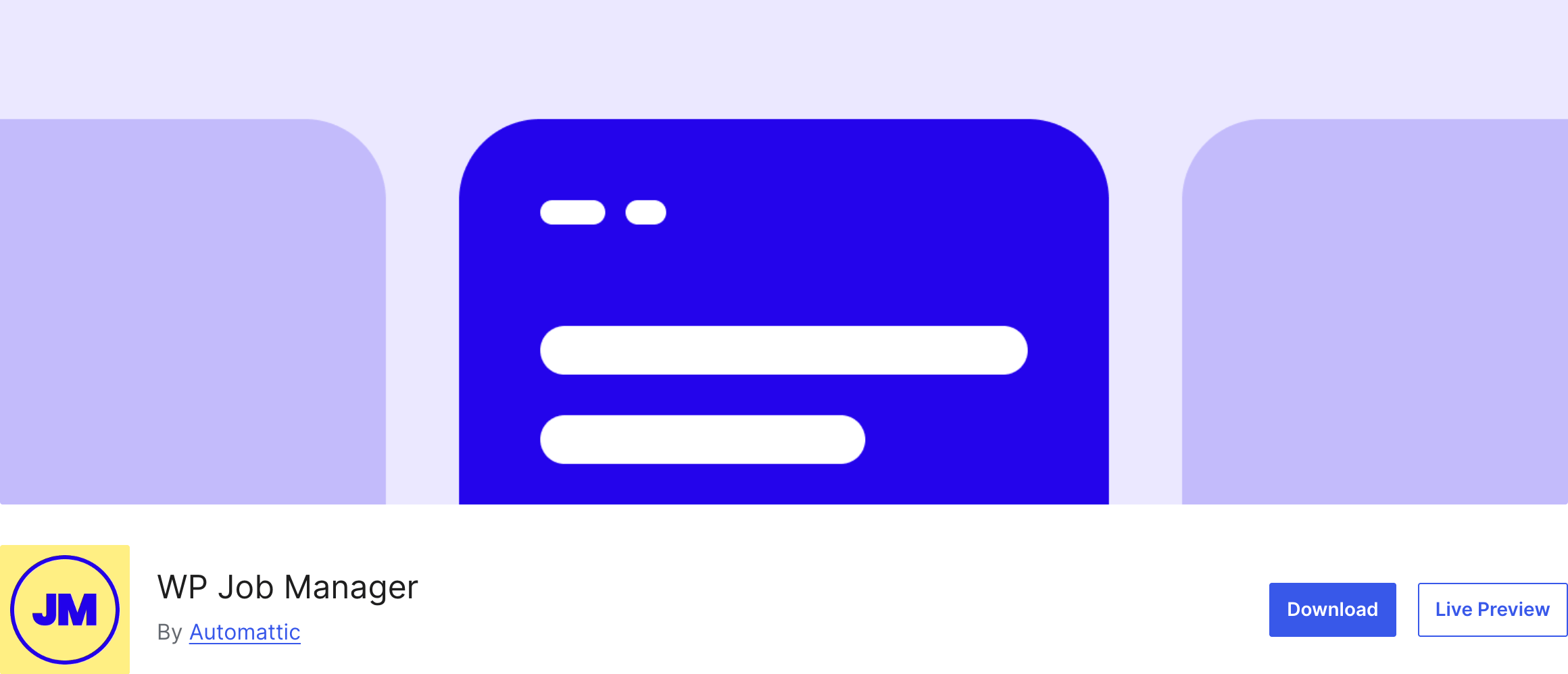 WP Job Manager plugin