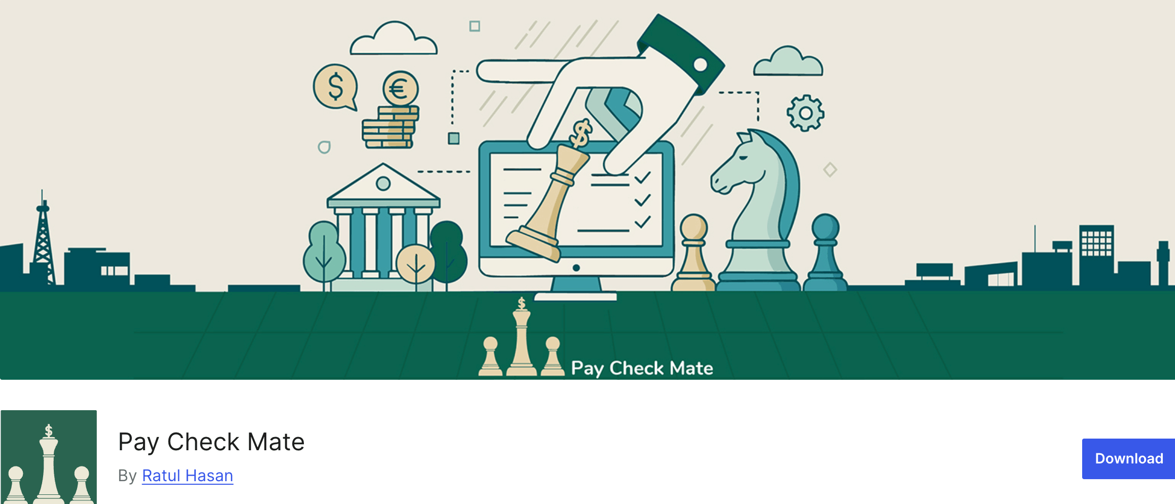 Pay Check Mate plugin