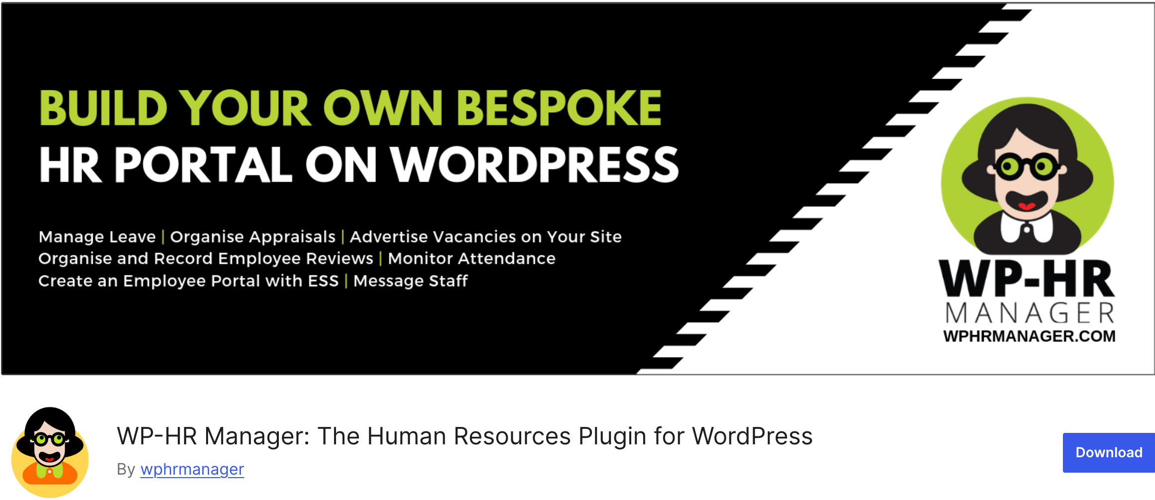 WP HR Manager plugin